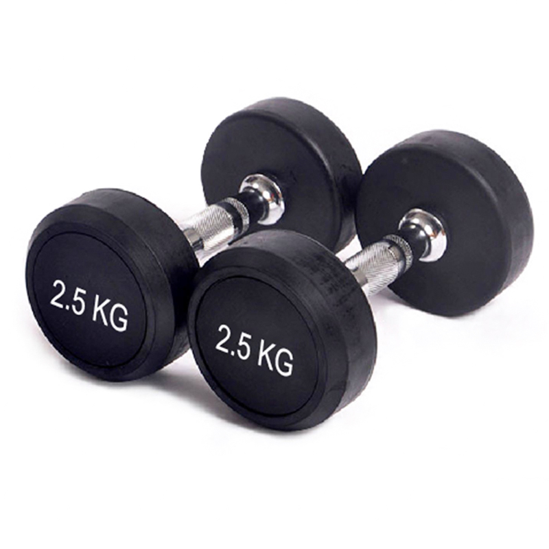 Rubber Hex Dumbbell